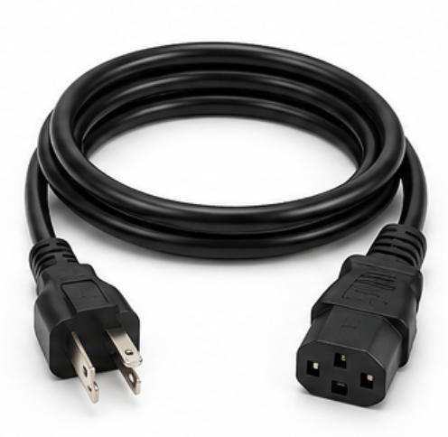 NEMA 5-15P to C13 Power Cord