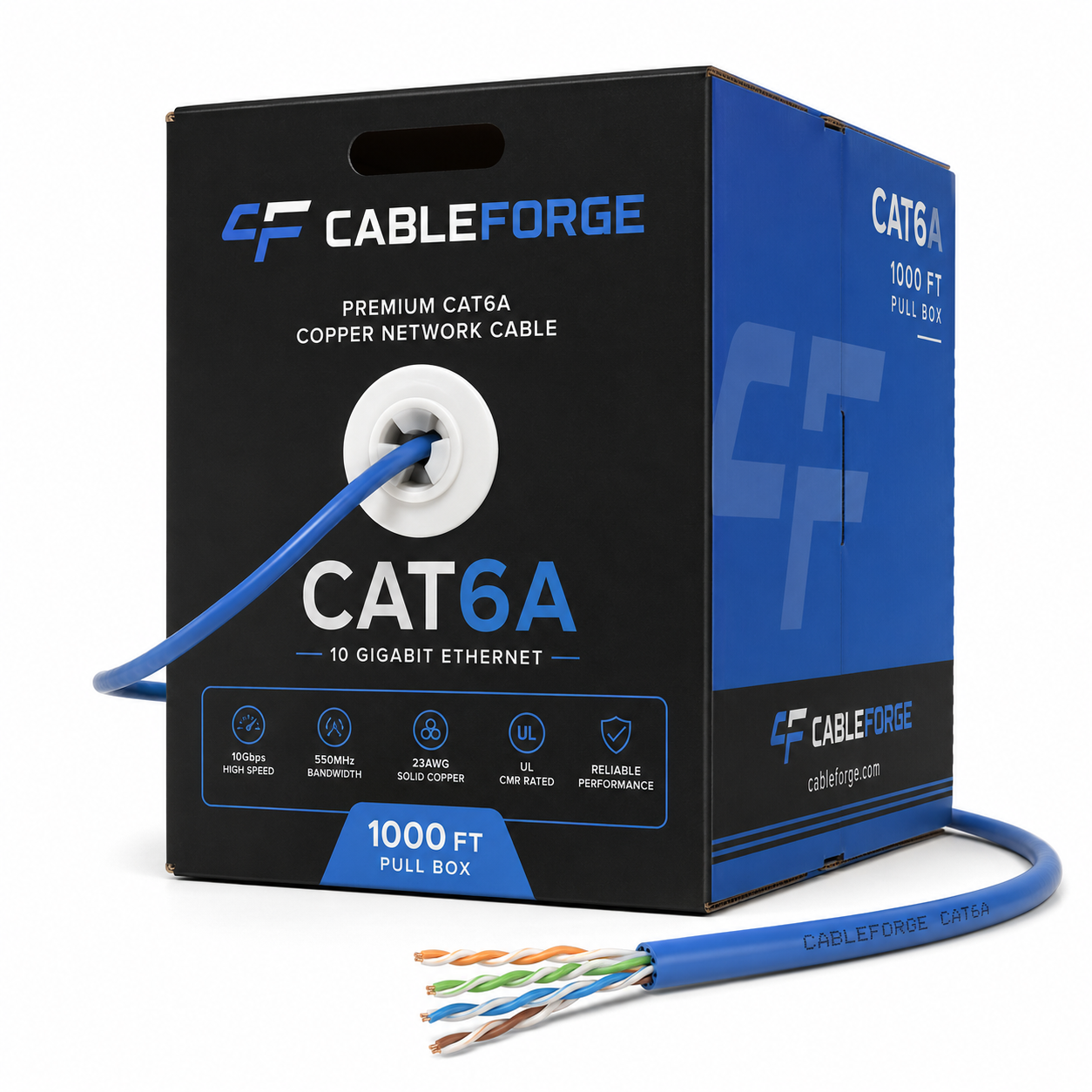 1000ft Cat6a Pull Box